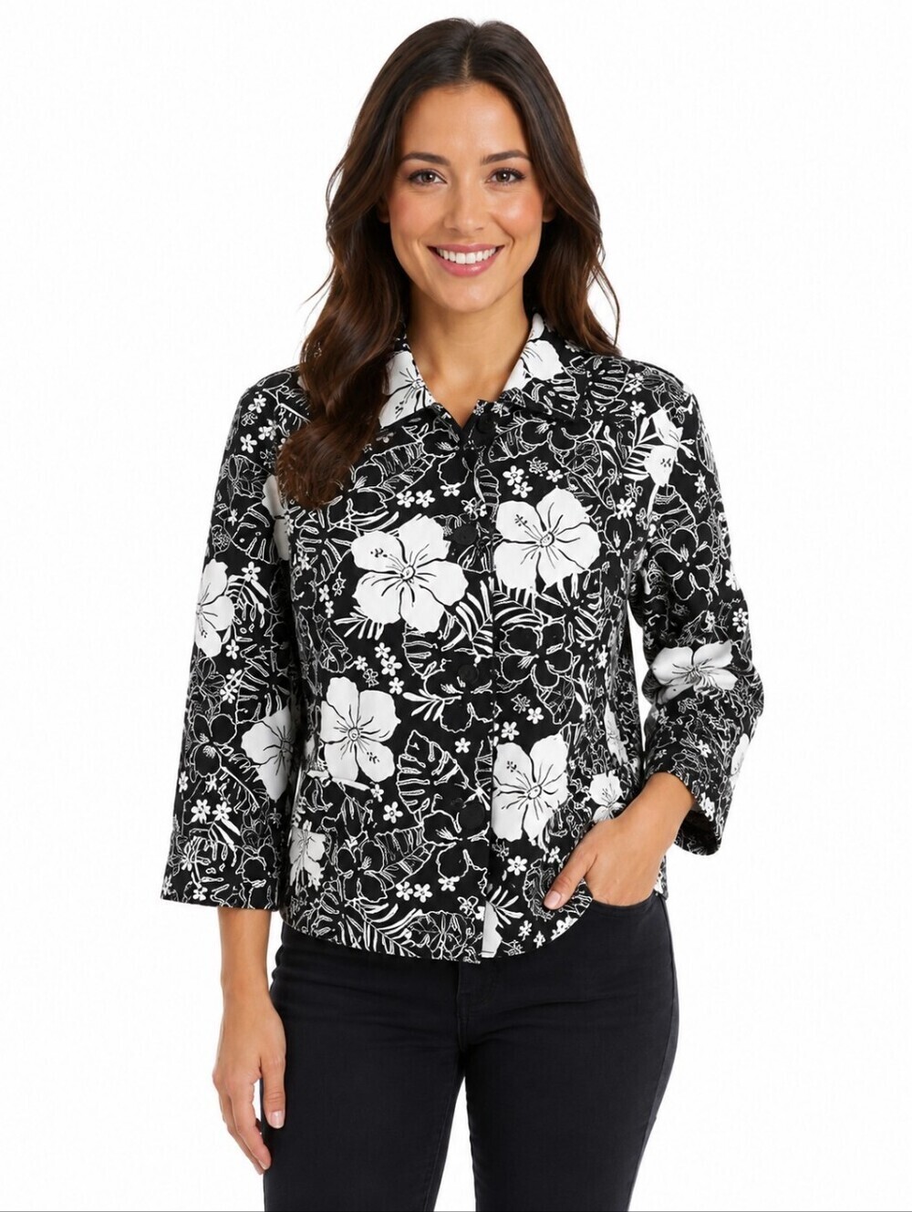 Croft&Barrow Women's Plus Size Short Blazer